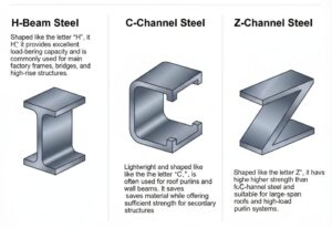 Differences Between H-Beam, C-Channel, and Z-Ch...
