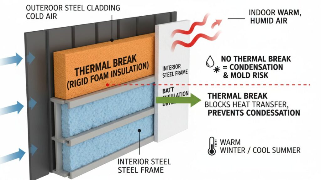 Precautions to take when living in a steel-framed building