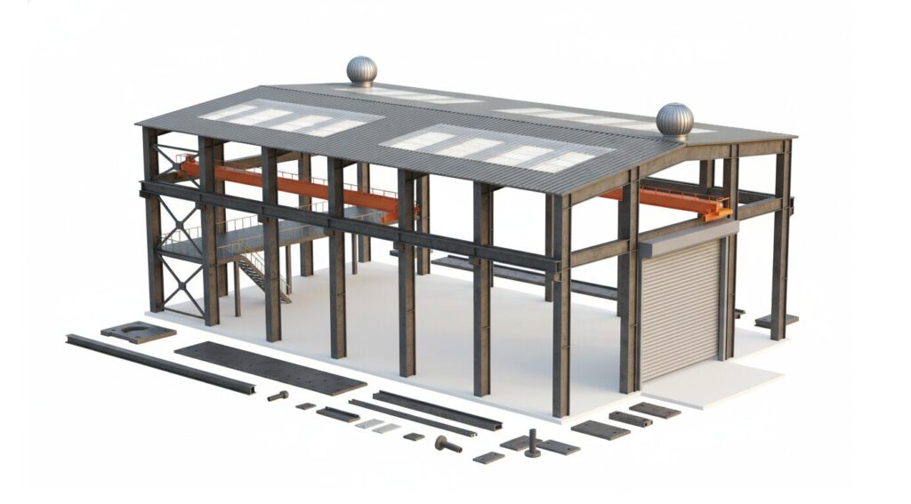 Prefabricated Steel Warehouse characteristics