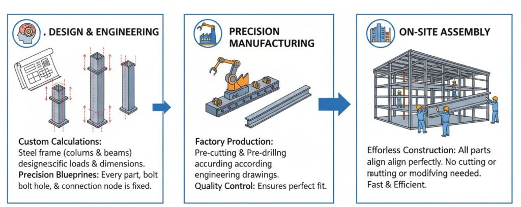 The definition of prefabricated buildings