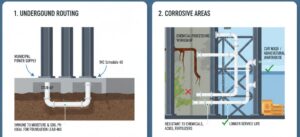Can You Use PVC Conduit In A Steel Building