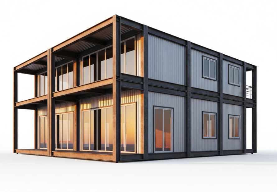 Steel Structure House Building