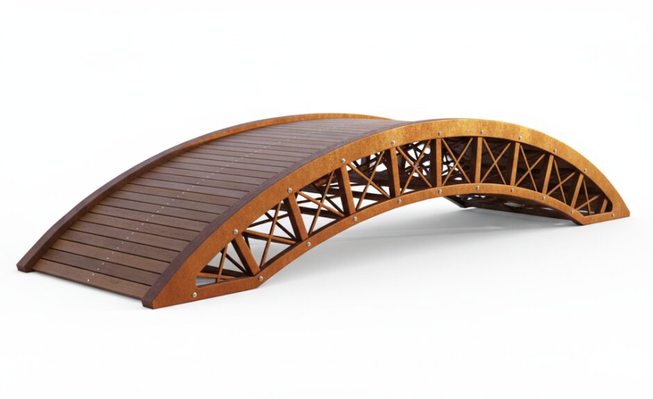 Prefabricated Foot Bridges Applicable Crowd