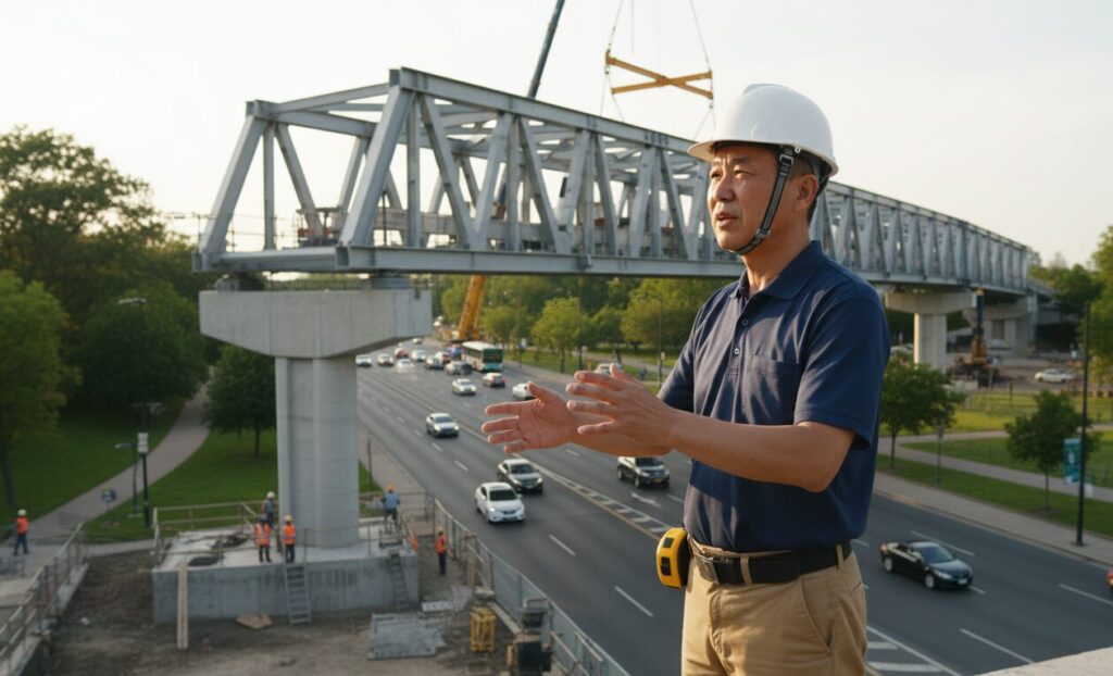 Prefabricated Foot Bridges Applicable Crowd