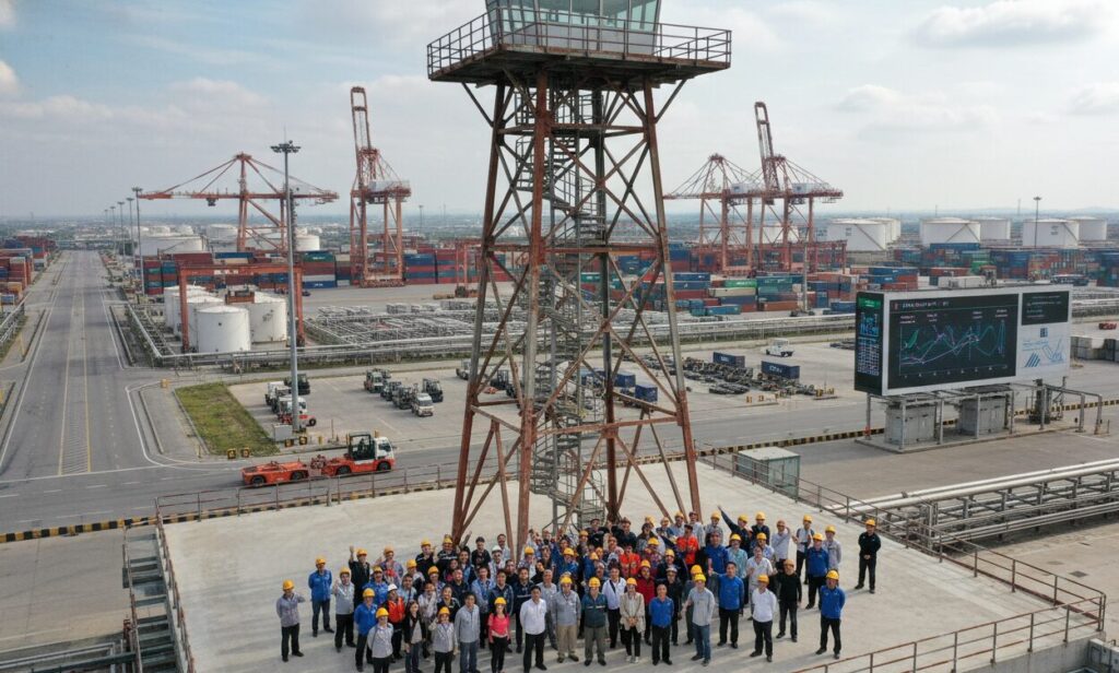 Steel Observation Tower for the crowd