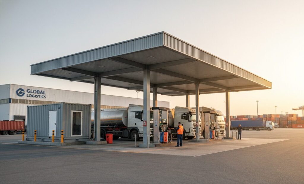 Canopy for Gas Station Applicable crowd