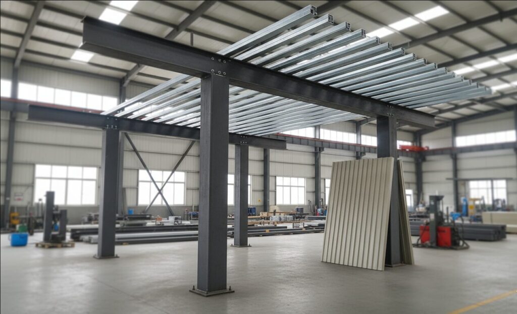 Canopy for Gas Station Materials