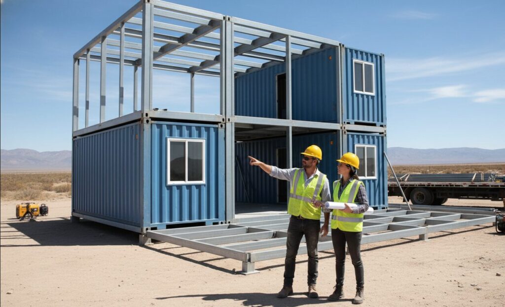 Two Storey Steel Structure Building Target audience