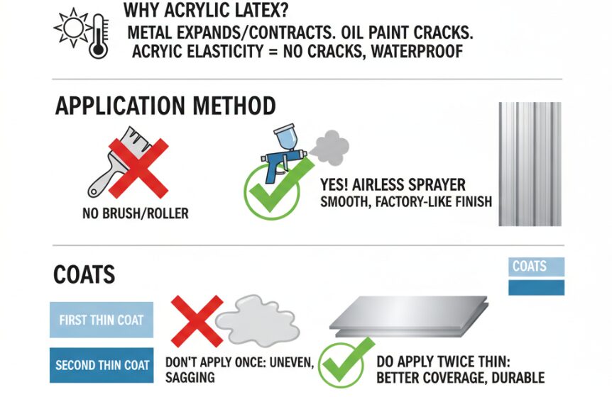 Methods and precautions for painting steel structure buildings