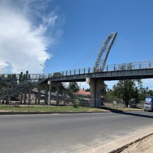 Tanzanian Dar es Salaam Sail-shaped Pedestrian ...