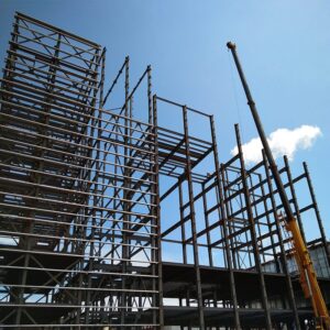 Mandela Millers 32m High-Rise Steel Flour Mill