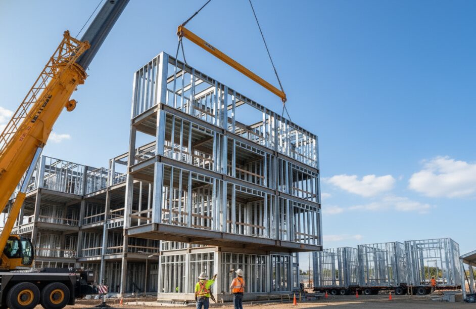 Crane installation site