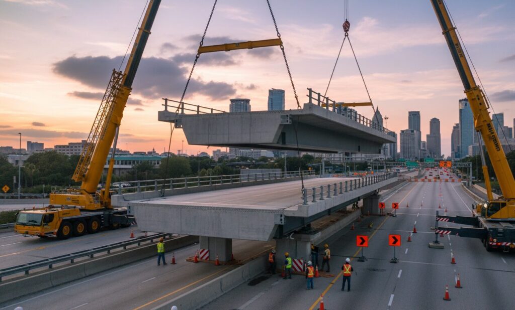 Bridge Prefabricated Applicable crowd