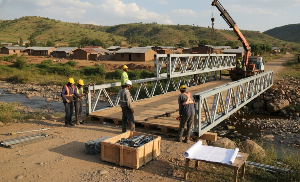 modular steel bridge
