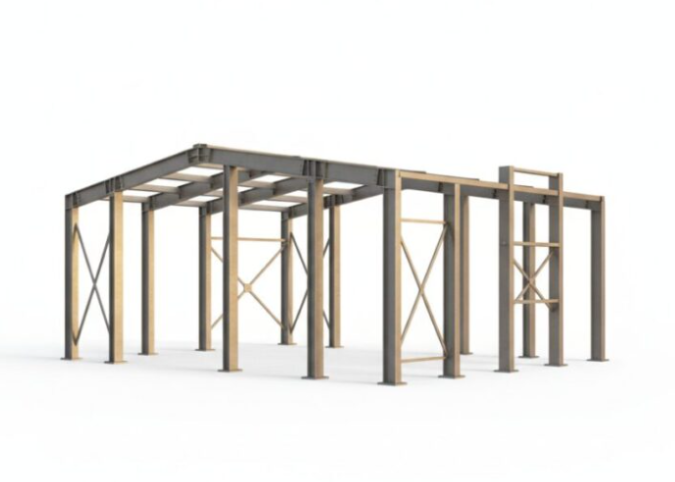 Pre Engineered Steel Structure