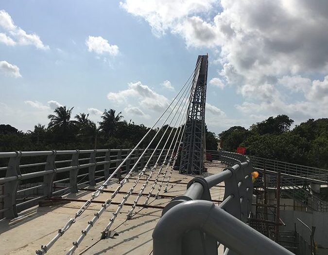 prefabricated pedestrian bridges