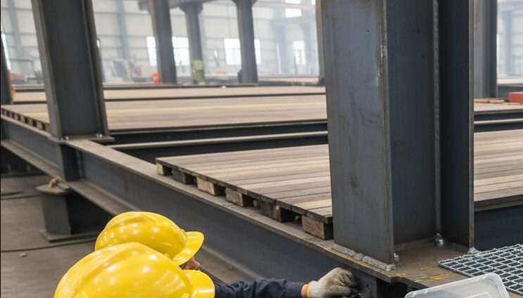 Prefabricated pedestrian bridge raw materials/materials