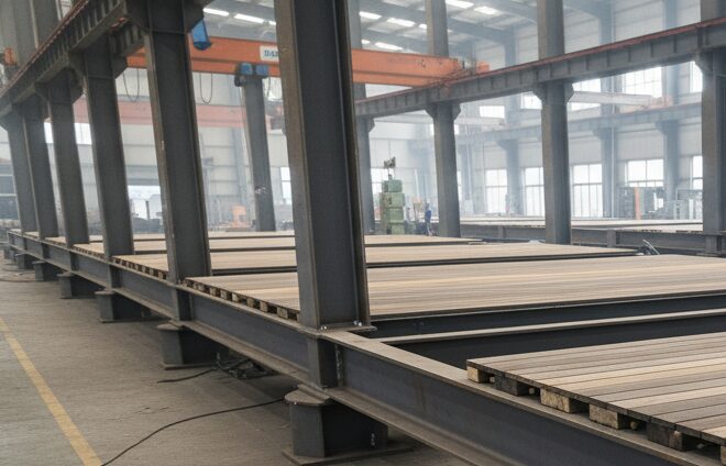 Prefabricated pedestrian bridge raw materials/materials