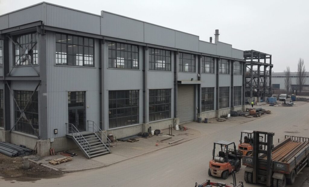 Two-story steel structure building – Applicable crowd