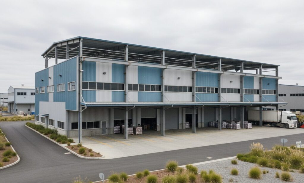 Two-story steel structure building – Applicable crowd