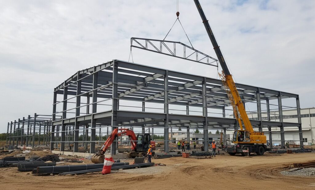 Two-story steel structure building – Applicable crowd