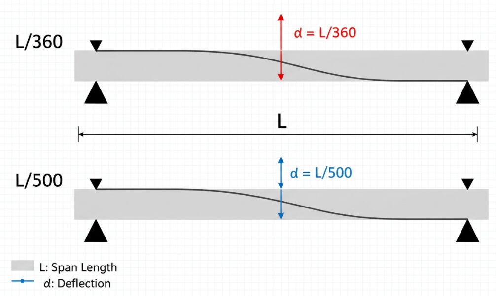 Physical deformation comparison diagram