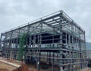 steel structure house building