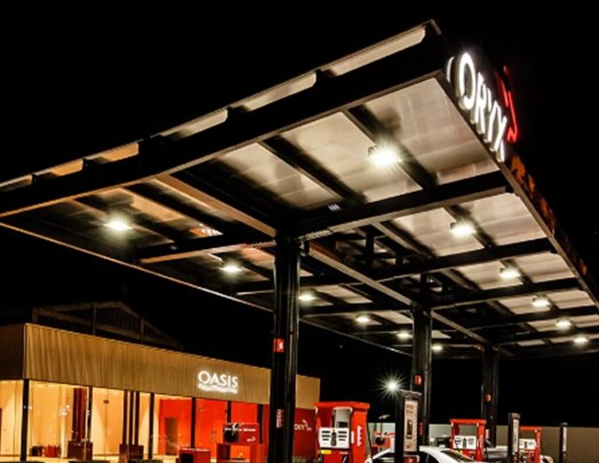 canopy for gas station