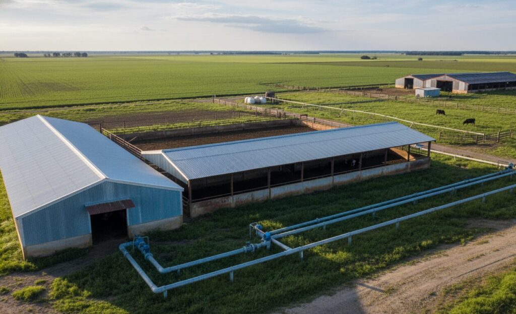 Steel water tower for people