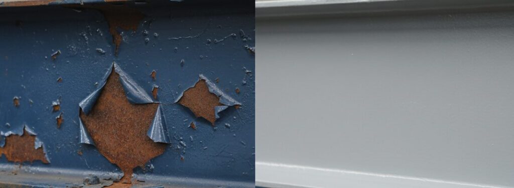 Improper Handling Causes Coating Detachment