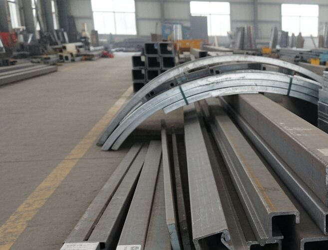 pre engineered steel structure raw material/material