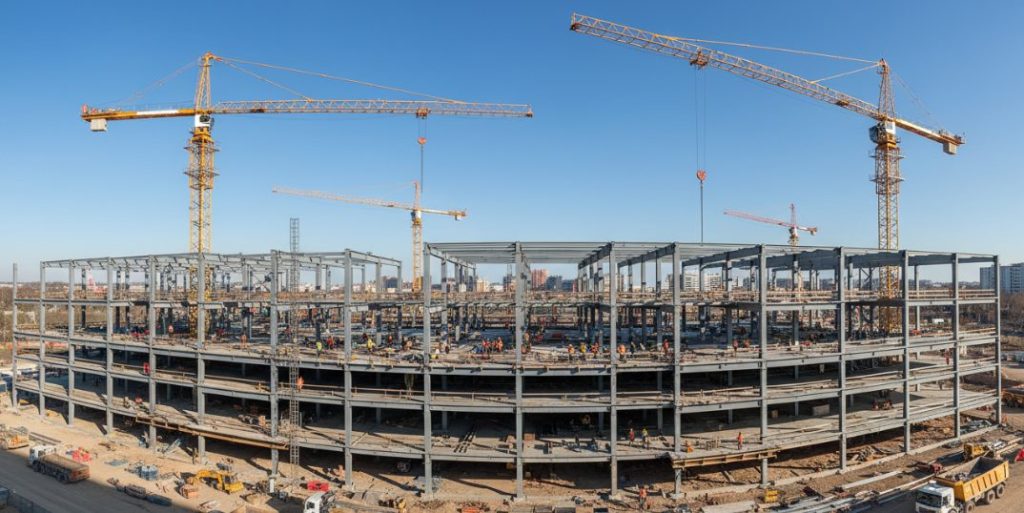 Modern Steel Structure Buildings