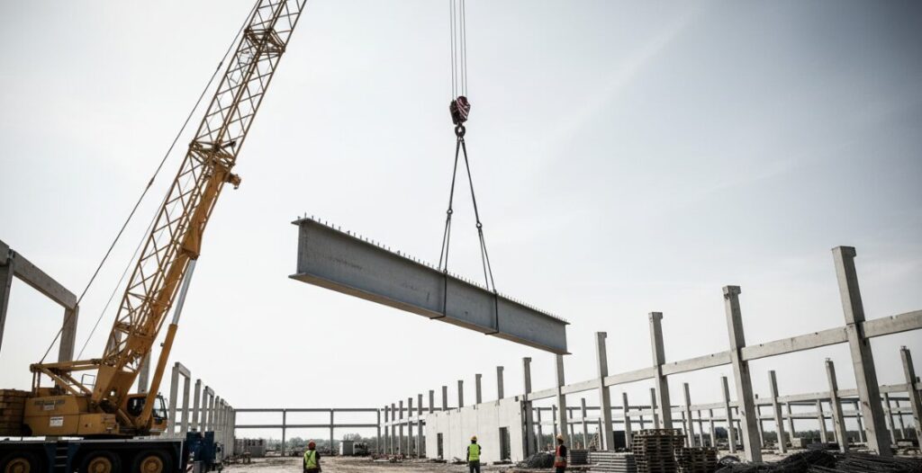 Precast steel structure buildings