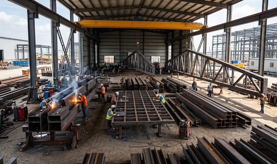 structural steel fabrication services for the crowd