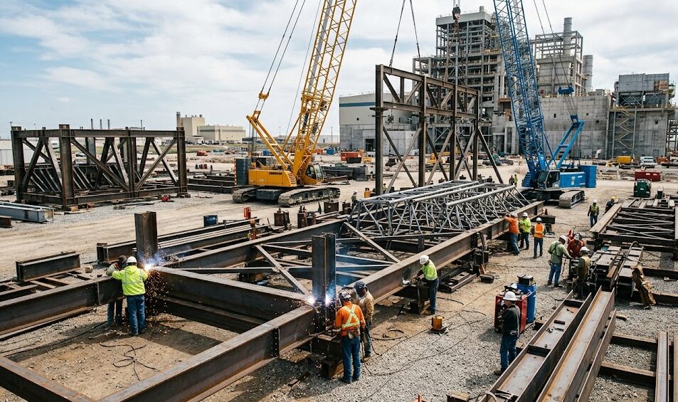 structural steel fabrication services for the crowd