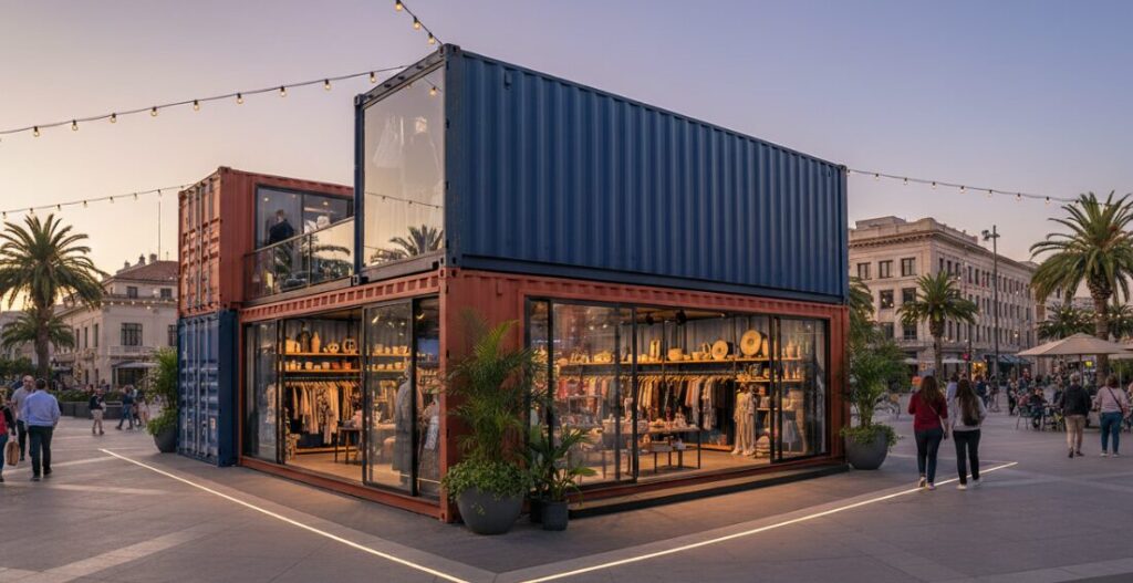 Steel structure container