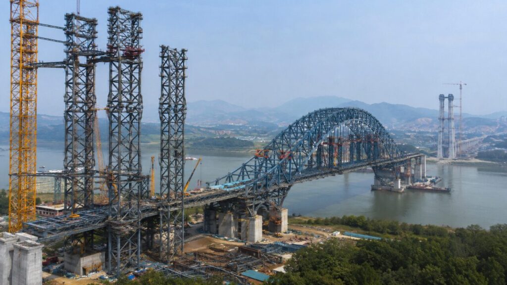structural heavy steel construction for people