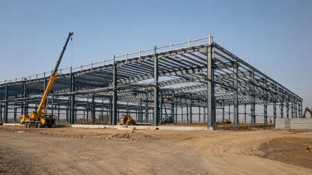 fabricated steel structures for mining and construction Crowd