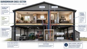 2 Story Metal Building: 5 Best Layouts & Tr...